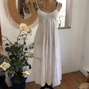 Beautiful white crochet dress